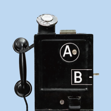 掛牆式投幣公眾電話機