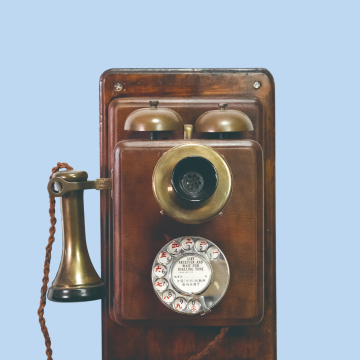 2 號 A 掛牆電話（前期）